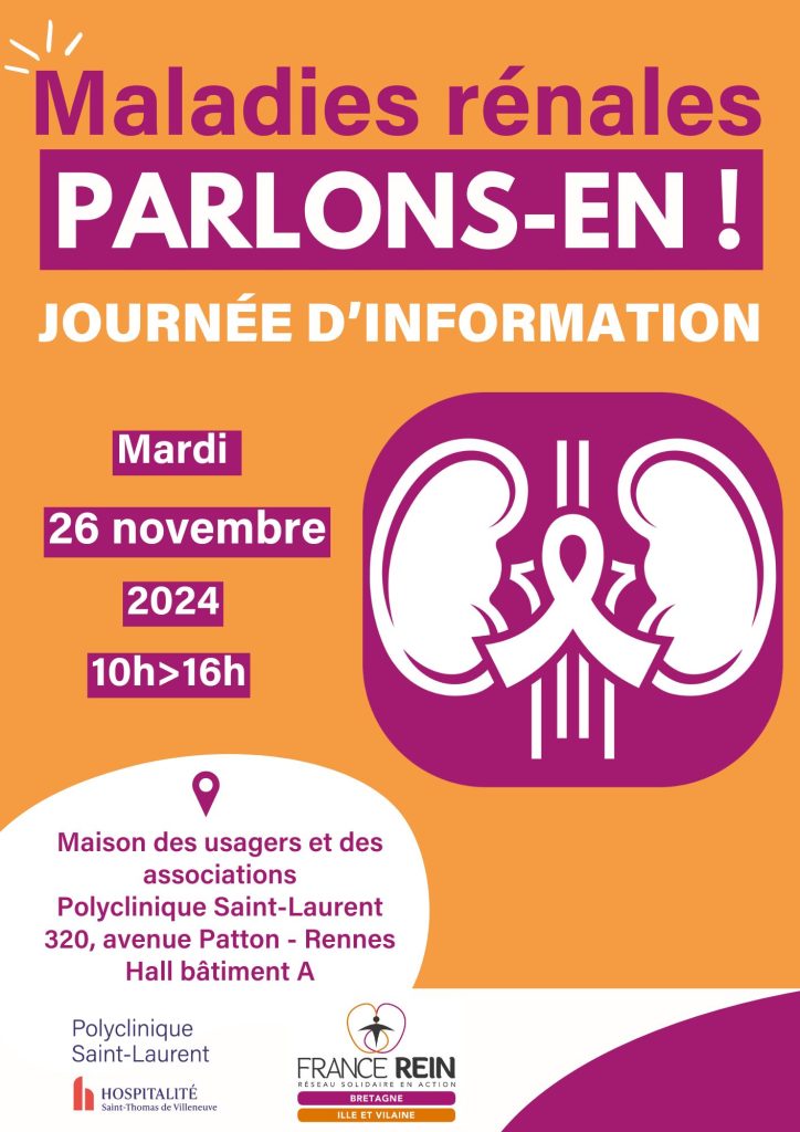 Affiche Journée Information Maladie Rénale